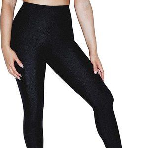 Vintage 2000’s Black American Apparel Shiny Leggings